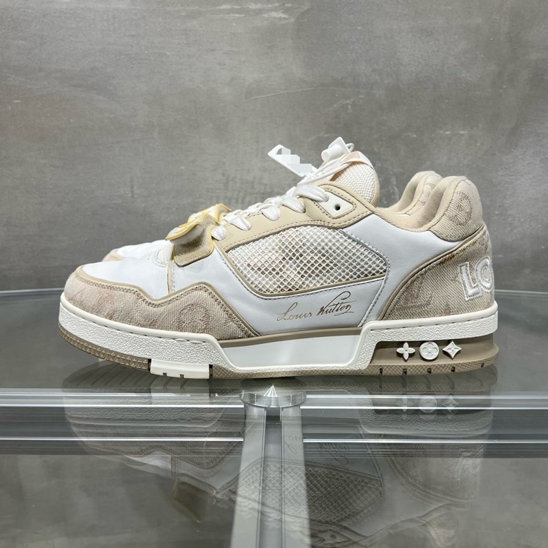 Louis Vuitton路易威登 Trainer 卡其魔術貼  39.5碼-4