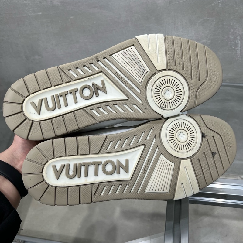 Louis Vuitton路易威登 Trainer 卡其魔術貼  39.5碼-8