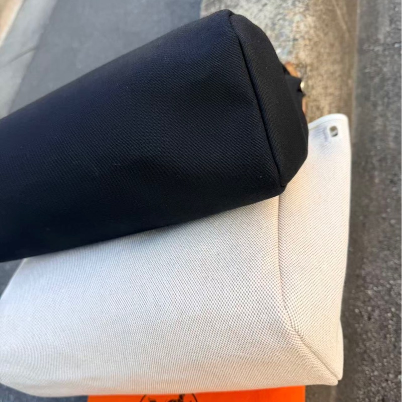 Hermes Herbag 31 棕色皮革(附黑白替換袋）-15