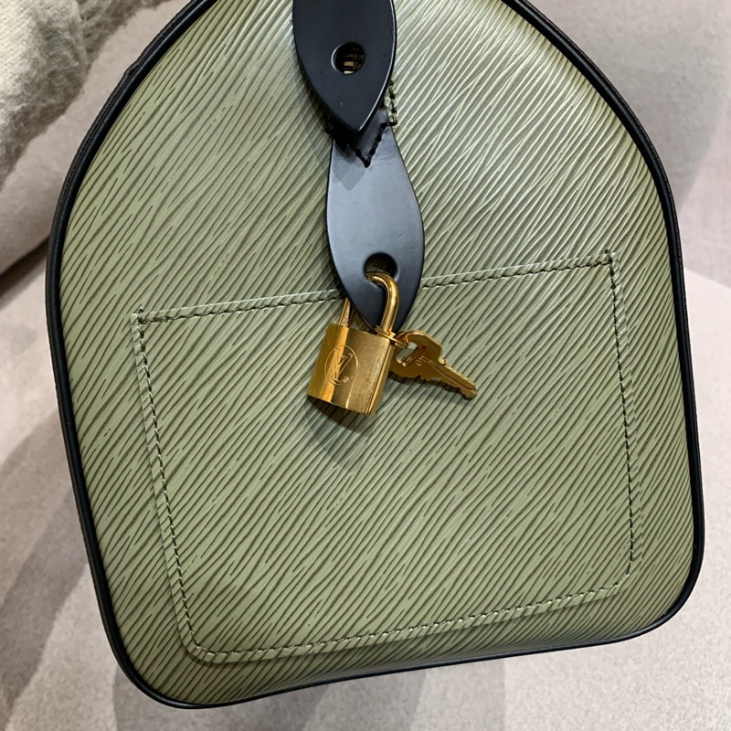 LV山本寬齋老花speedy30限定收藏款手提包-16