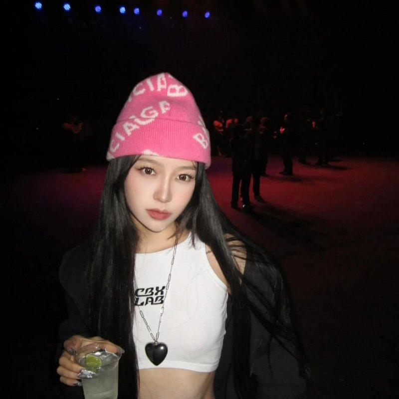 💎Han's house精品服飾💎Balenciaga 巴黎世家 滿版 針織 毛 帽 拆內標 可雙面 義大利製 現貨 原價11500-5