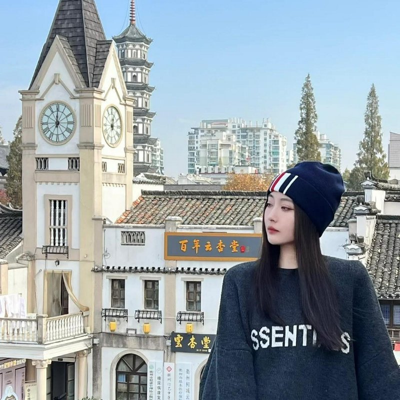 💎Han's house精品服飾💎THom Browne TB 100% 初剪美利奴 羊毛 毛帽 帽子 原價9900-1