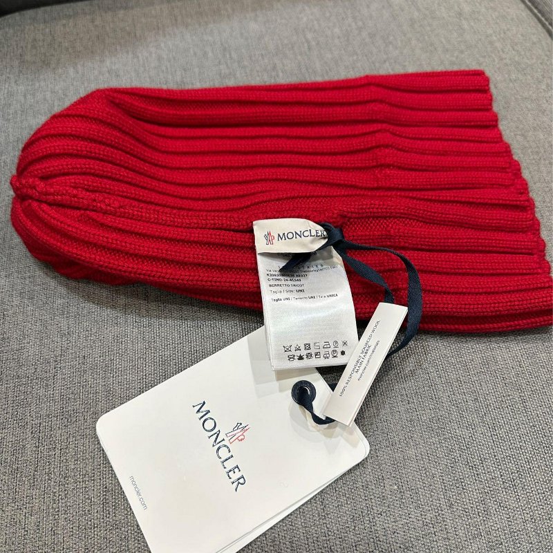 💎Han's house精品服飾💎moncler 羊毛 毛帽 帽子 現貨 原價11400-1