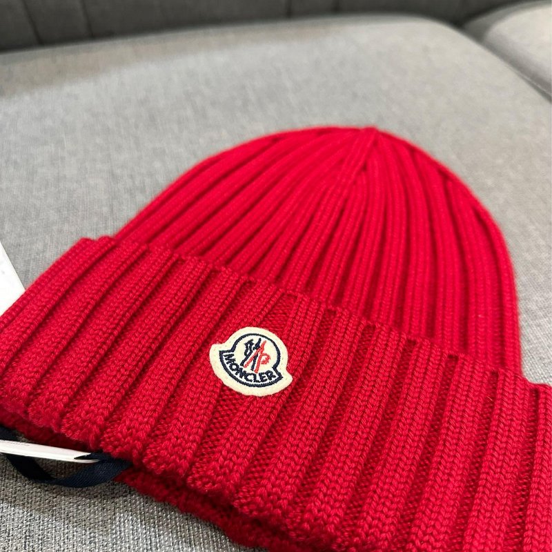 💎Han's house精品服飾💎moncler 羊毛 毛帽 帽子 現貨 原價11400-3