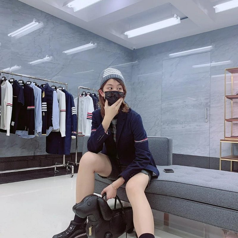 💎Han's house精品服飾💎THOM BROWNE TB 四槓 美利奴羊毛 100% 羊毛 毛帽 帽子-7