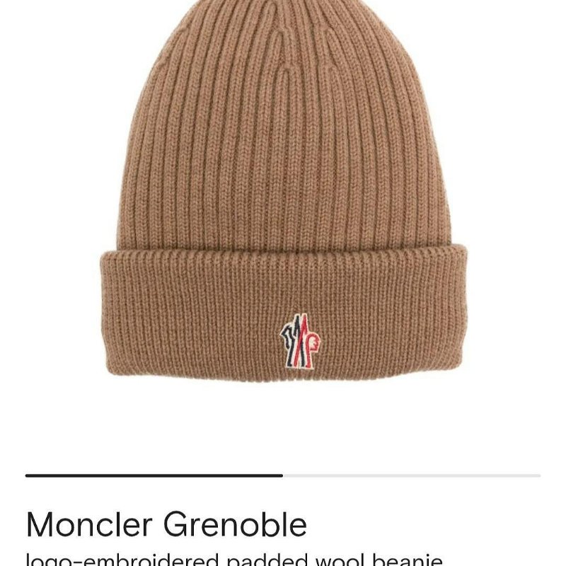 💎Han's house精品服飾💎moncler 滑雪系列 毛帽 帽子 義大利製-2