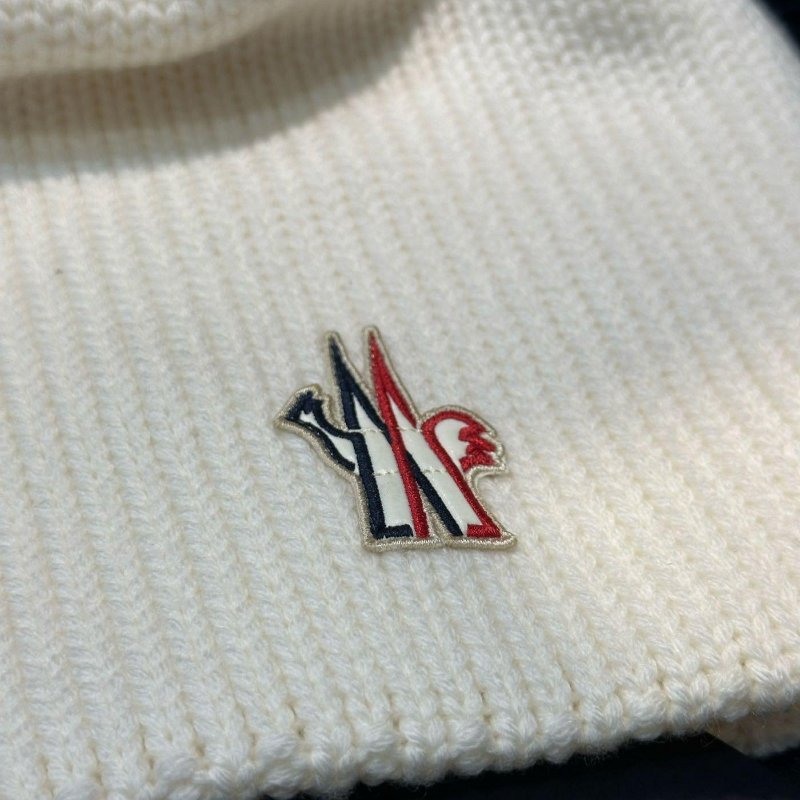 💎Han's house精品服飾💎moncler 滑雪系列 毛帽 帽子 義大利製 現貨 白-2