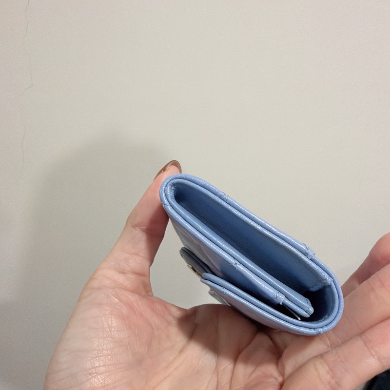 寶寶藍 CHANEL 香奈兒CF 零錢包 單層-2