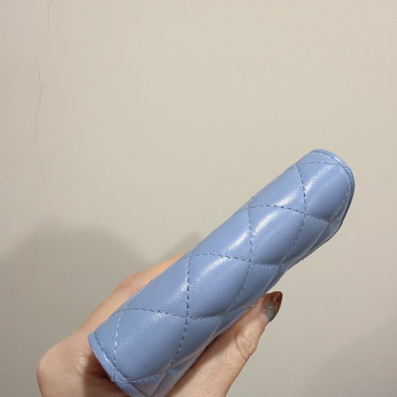 寶寶藍 CHANEL 香奈兒CF 零錢包 單層-7