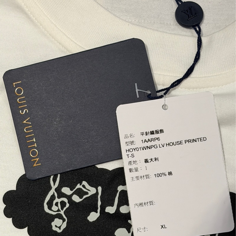 全新Louis Vuitton Lv經典爆款短T 卡通小房子-3