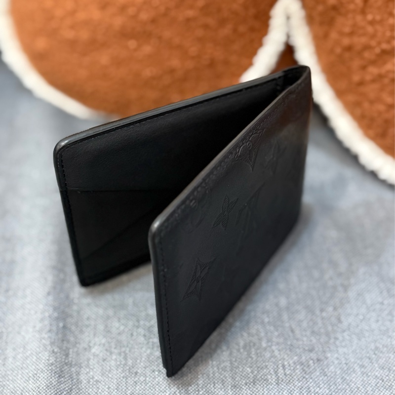 Lv黑壓紋短夾✨最新晶片款-3