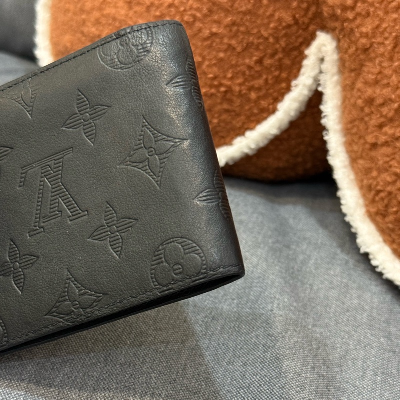 Lv黑壓紋短夾✨最新晶片款-4