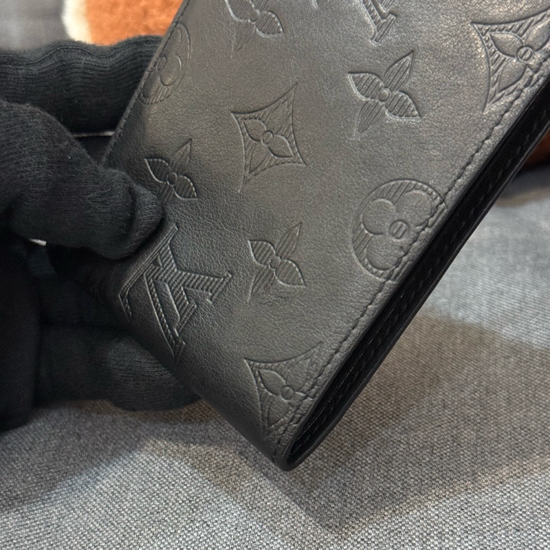 Lv黑壓紋短夾✨最新晶片款-11