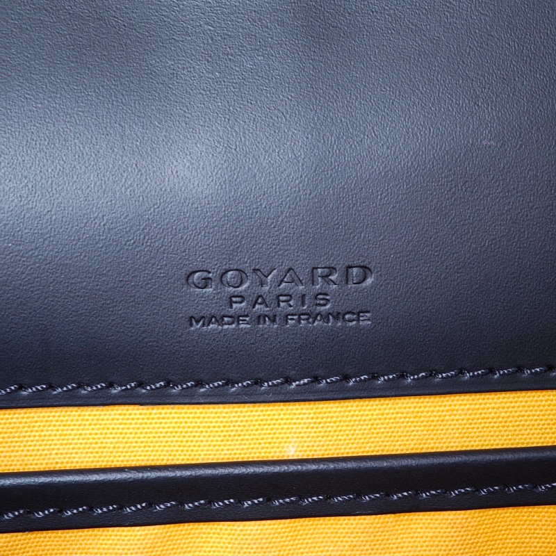 GOYARD戈雅 Belvédère黑色Y字老花郵差包 21年編碼 🈚附件-6