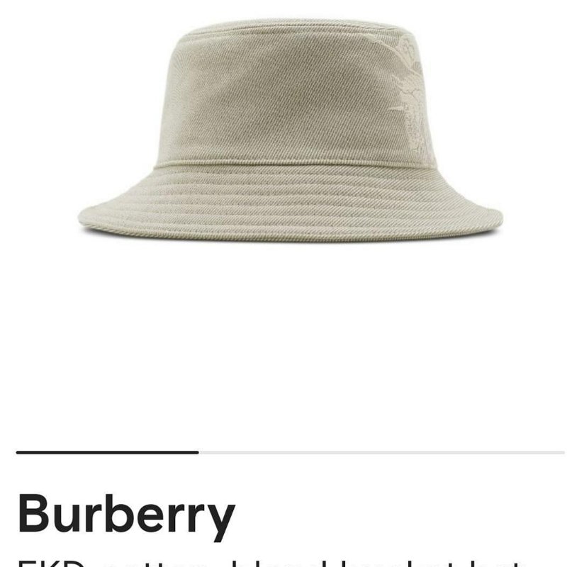 💎Han's house精品服飾💎 Burberry 刺繡 戰馬 騎士 漁夫 帽子 男女可帶  原價16500-4