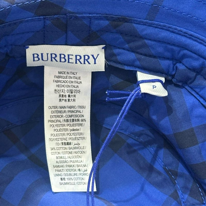 💎Han's house精品服飾💎 Burberry 戰馬 騎士 格紋 漁夫 帽子 雙面 男女可帶 原價14900-4