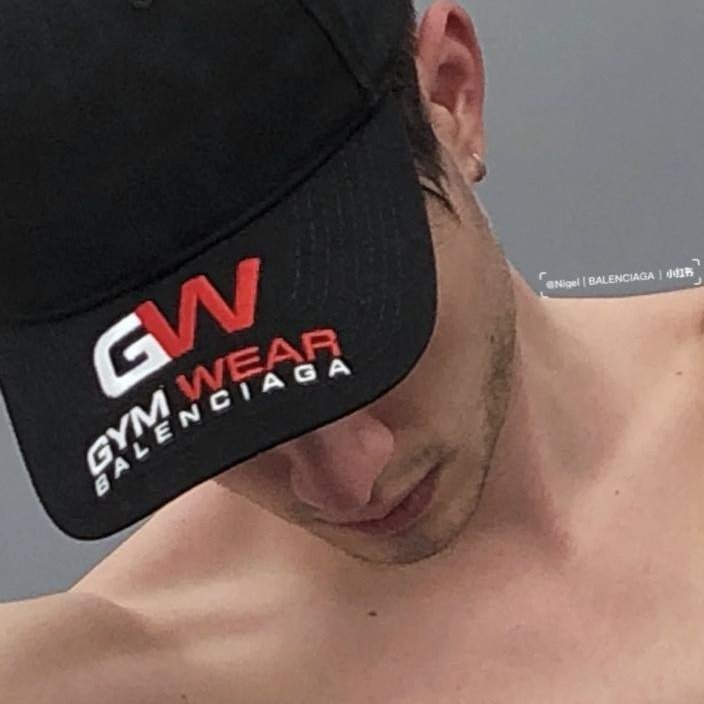 💎Han's house精品服飾💎Balenciaga 巴黎世家 刺繡 LOGO 男女同款 帽子 L-0