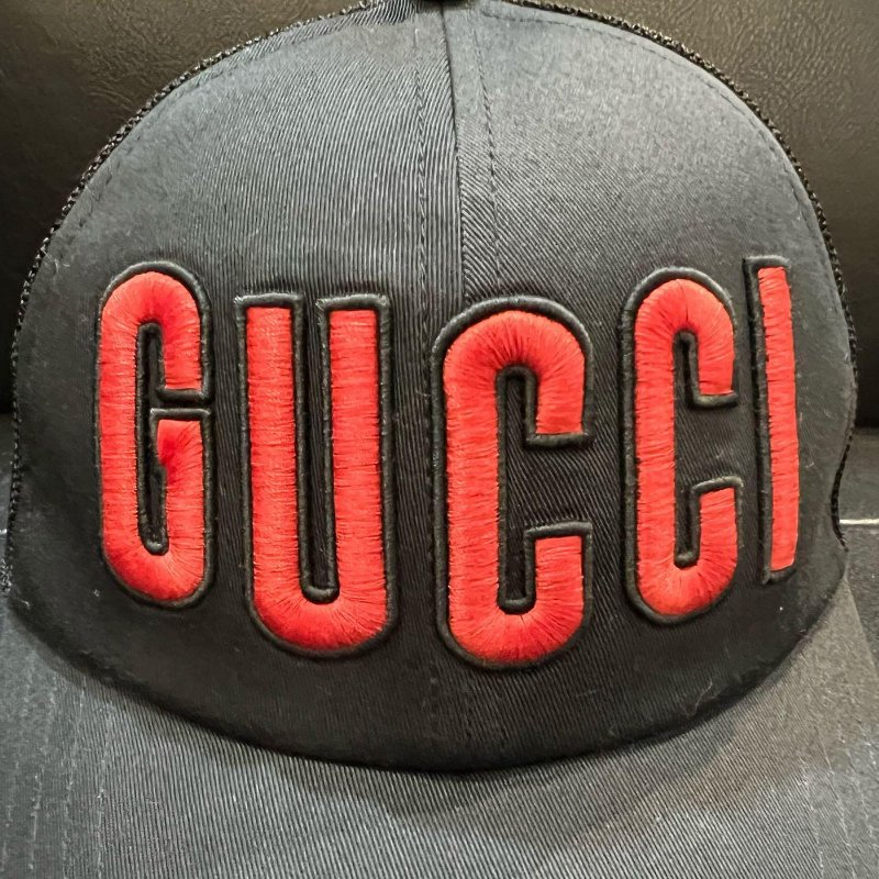 💎Han's house精品服飾💎 GUCCI 古馳 立體 刺繡 帽子 L-1