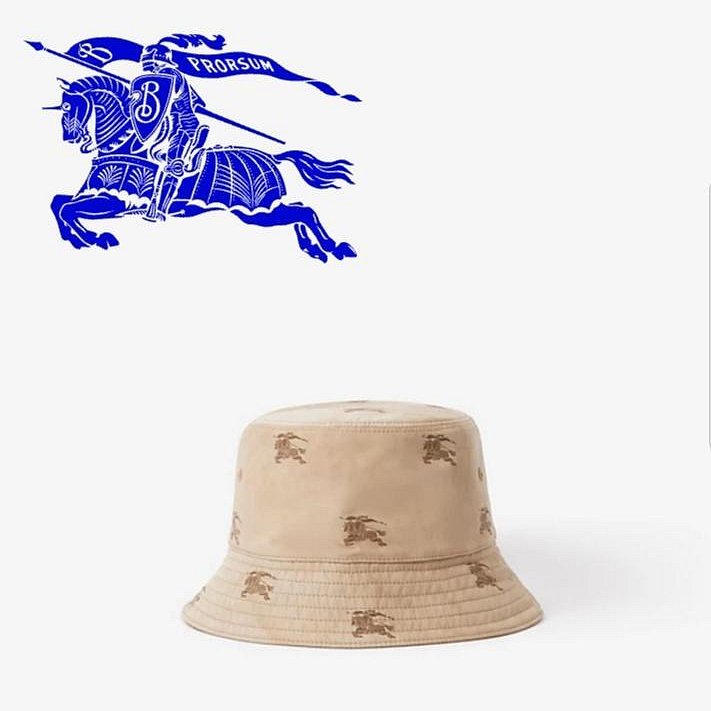 💎Han's house精品服飾💎 BURBERRY 戰馬 漁夫 帽子 男女可帶 現貨M 原價18200-8