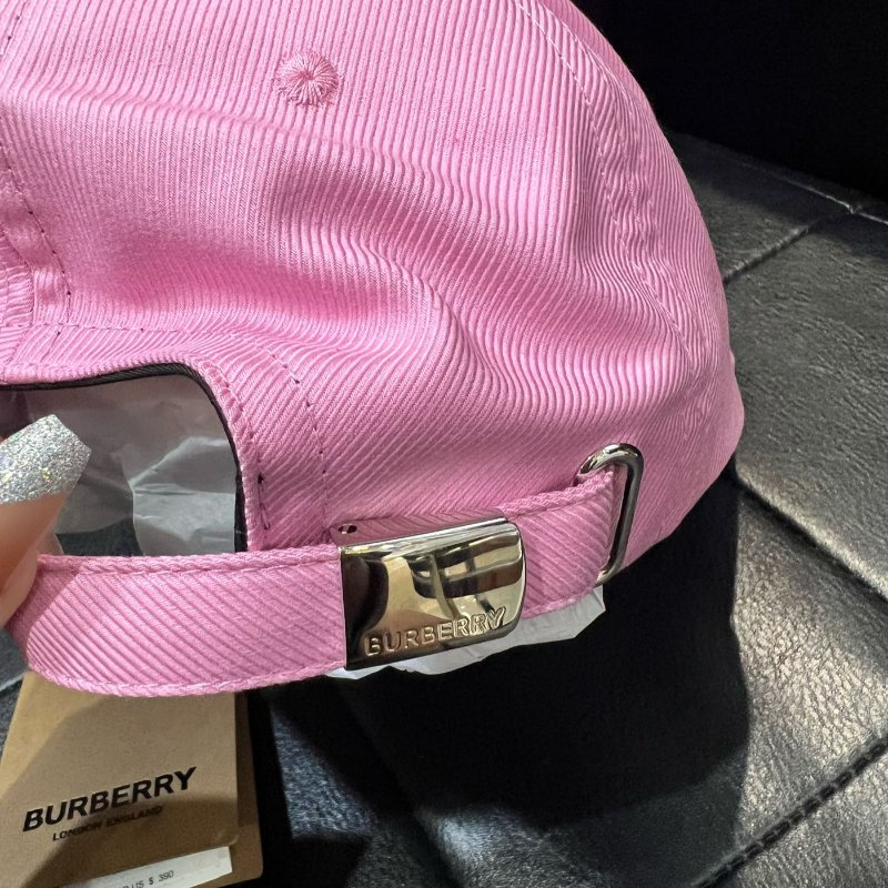 💎Han's house精品服飾💎BURBERRY 刺繡字 帽子 義大利製 ~現貨M 原價14900-2