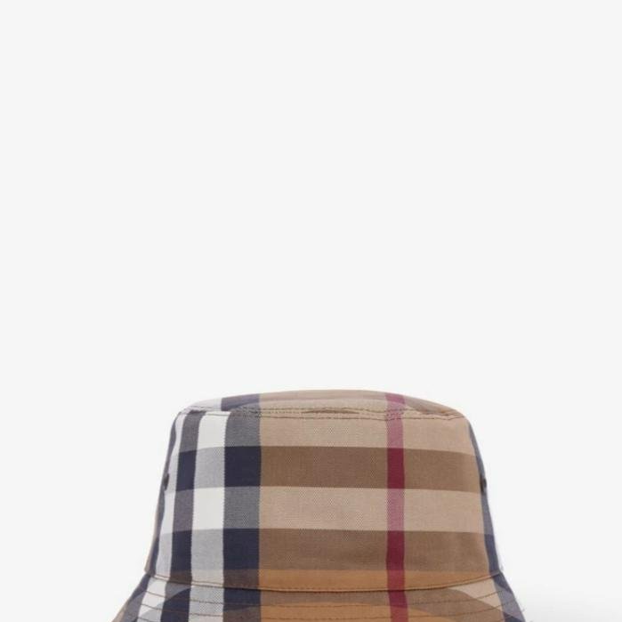 💎Han's house精品服飾💎BURBERRY 格紋 漁夫 帽子 男女可帶 原價14900-4