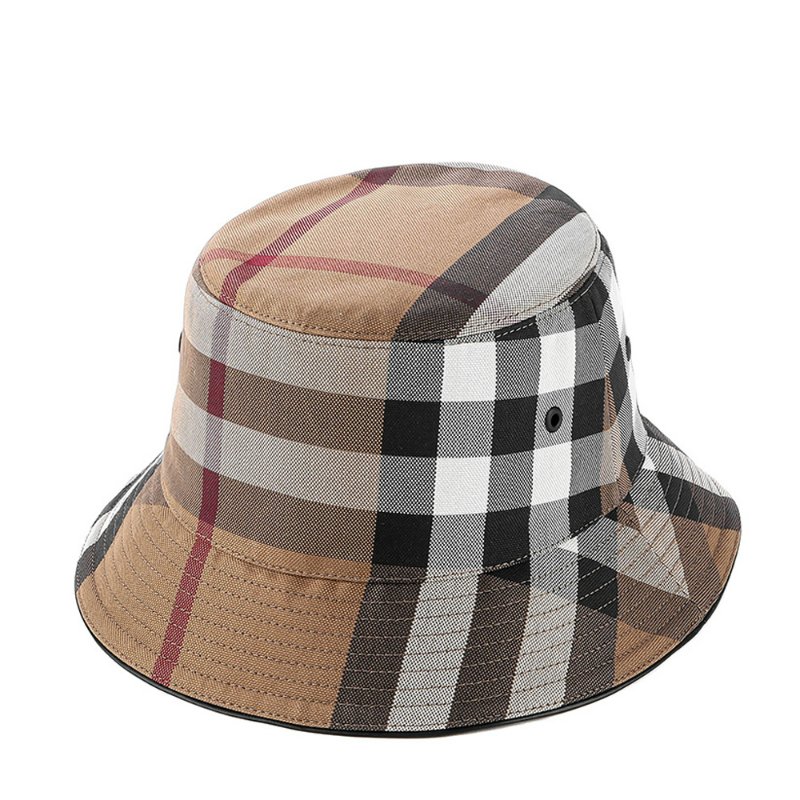 💎Han's house精品服飾💎BURBERRY 格紋 漁夫 帽子 男女可帶 原價14900-5
