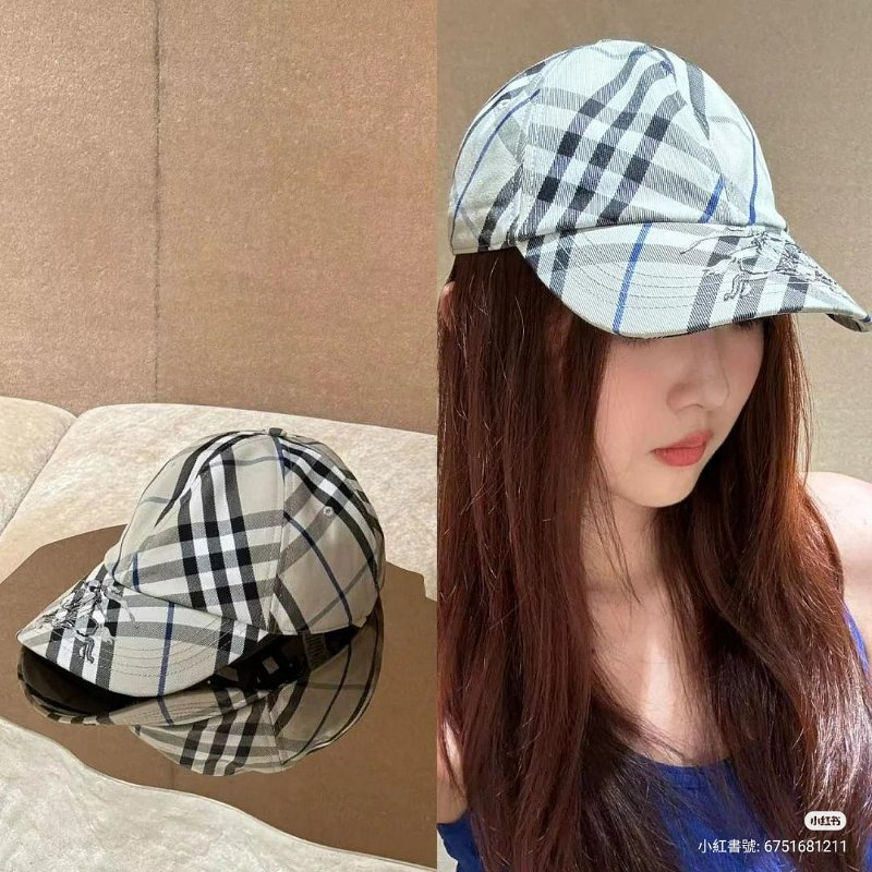 💎Han's house精品服飾💎 BURBERRY 格紋 刺繡 戰馬 騎士 帽子 義大利製 現貨 原價13500-0