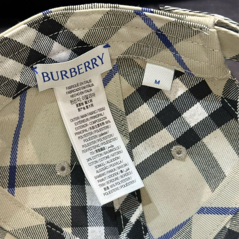 💎Han's house精品服飾💎 BURBERRY 格紋 刺繡 戰馬 騎士 帽子 義大利製 現貨 原價13500-5
