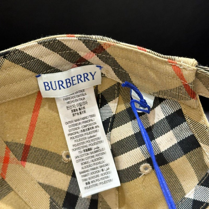 💎Han's house精品服飾💎 BURBERRY 格紋 刺繡 戰馬 騎士 帽子 義大利製 現貨 原價13500-4