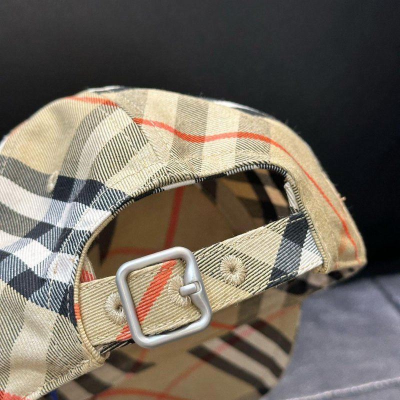 💎Han's house精品服飾💎 BURBERRY 格紋 刺繡 戰馬 騎士 帽子 義大利製 現貨 原價13500-7