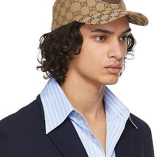 💎Han's house精品服飾💎GUCCI 滿版 老花 帽子 ‎義大利製 576253-4