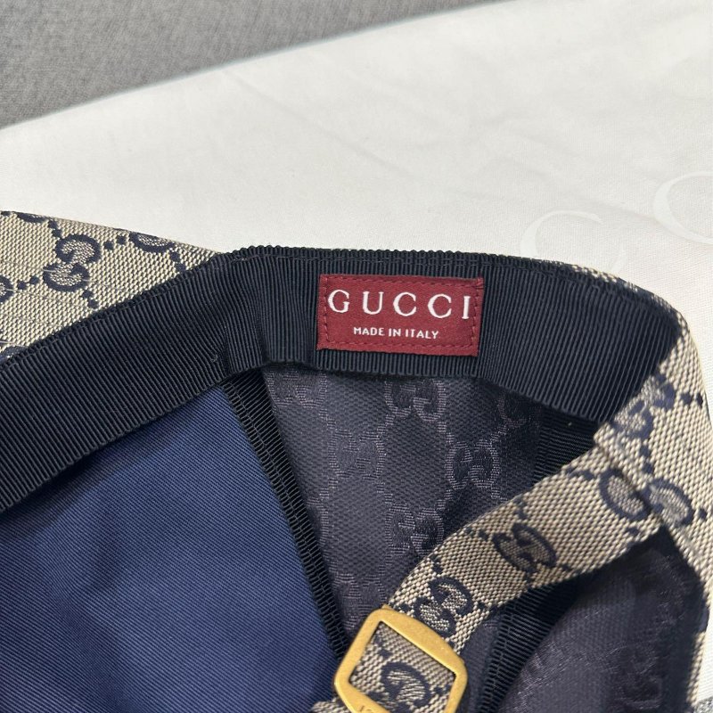 💎Han's house精品服飾💎 GUCCI 滿版 老花 帽子 義大利製 男女共穿 現貨 原價17700-3