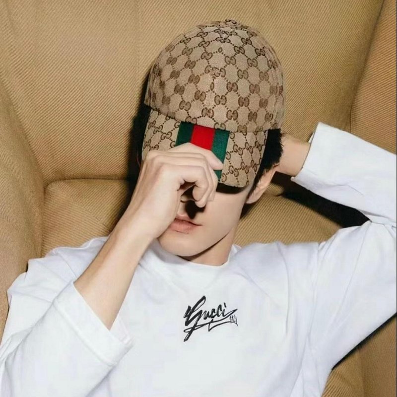 💎Han's house精品服飾💎 GUCCI 滿版 老花 帽子 義大利製 男女共穿 現貨 原價17700-7