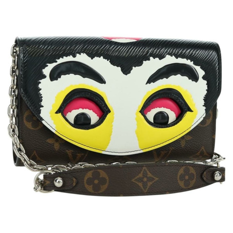 路易威登 山本寬齋 Portefeuille 鏈條包 M67256 LV 正品 BSZ668SAM