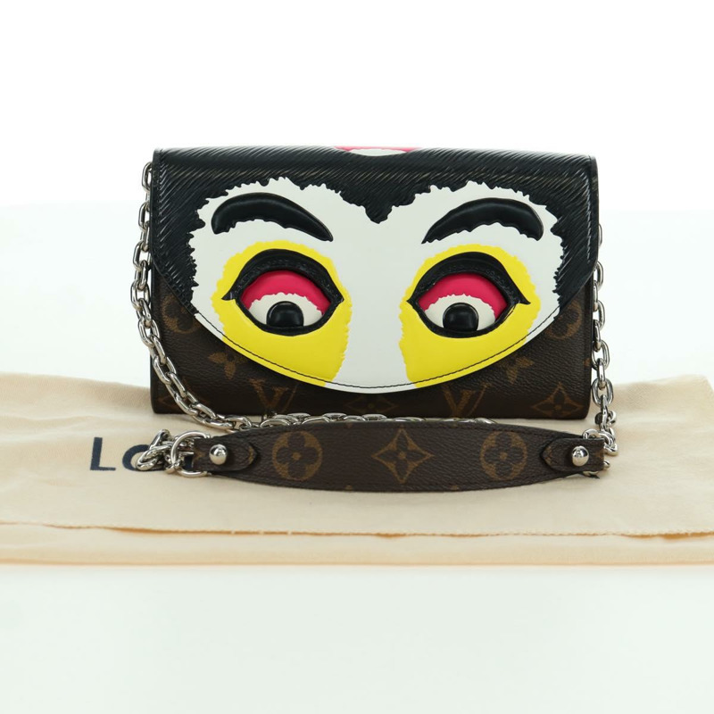 【日本直送】路易威登 山本寬齋 Portefeuille 鏈條包 M67256 LV 正品 BSZ668SAM-11