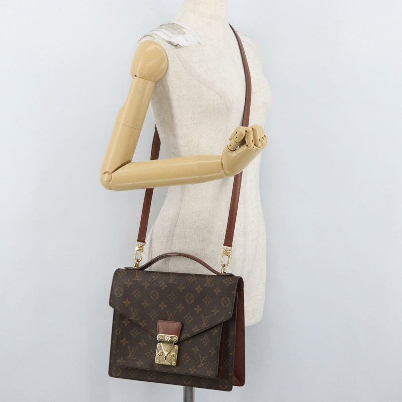 【日本直送】路易威登 Monogram Monceau 28 手提包 M51185 LV 正品 YKZ219A-27