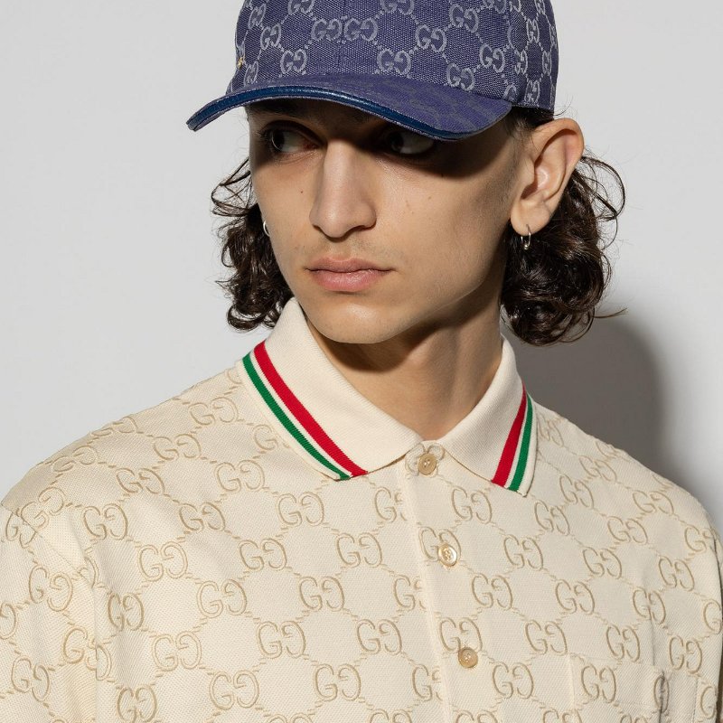 💎Han's house精品服飾💎GUCCI 滿版 老花 帽子 義大利製-2