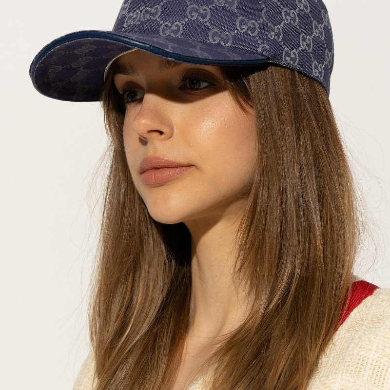 💎Han's house精品服飾💎GUCCI 滿版 老花 帽子 義大利製-3