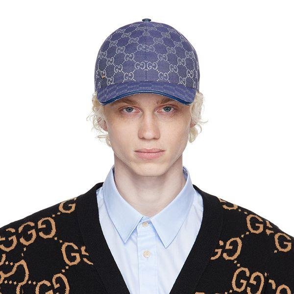 💎Han's house精品服飾💎GUCCI 滿版 老花 帽子 義大利製-4