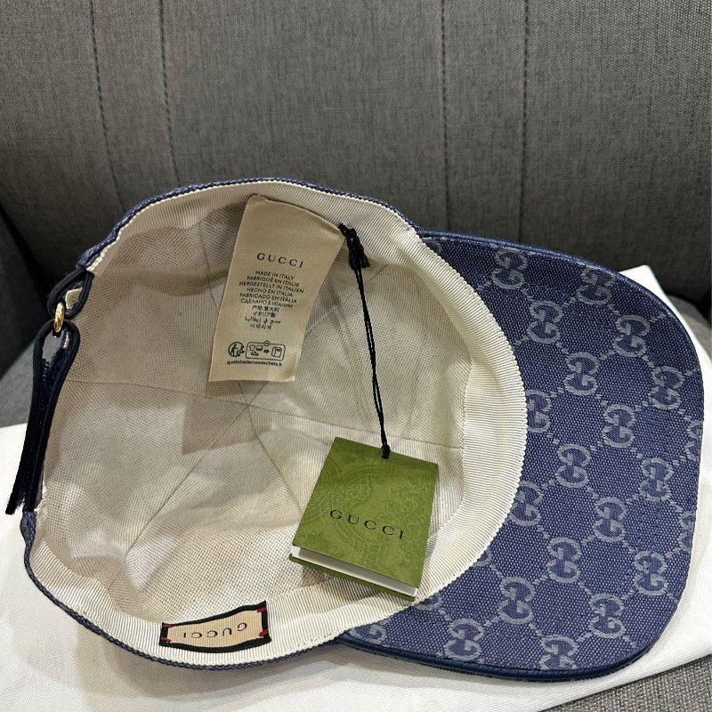 💎Han's house精品服飾💎GUCCI 滿版 老花 帽子 義大利製-5