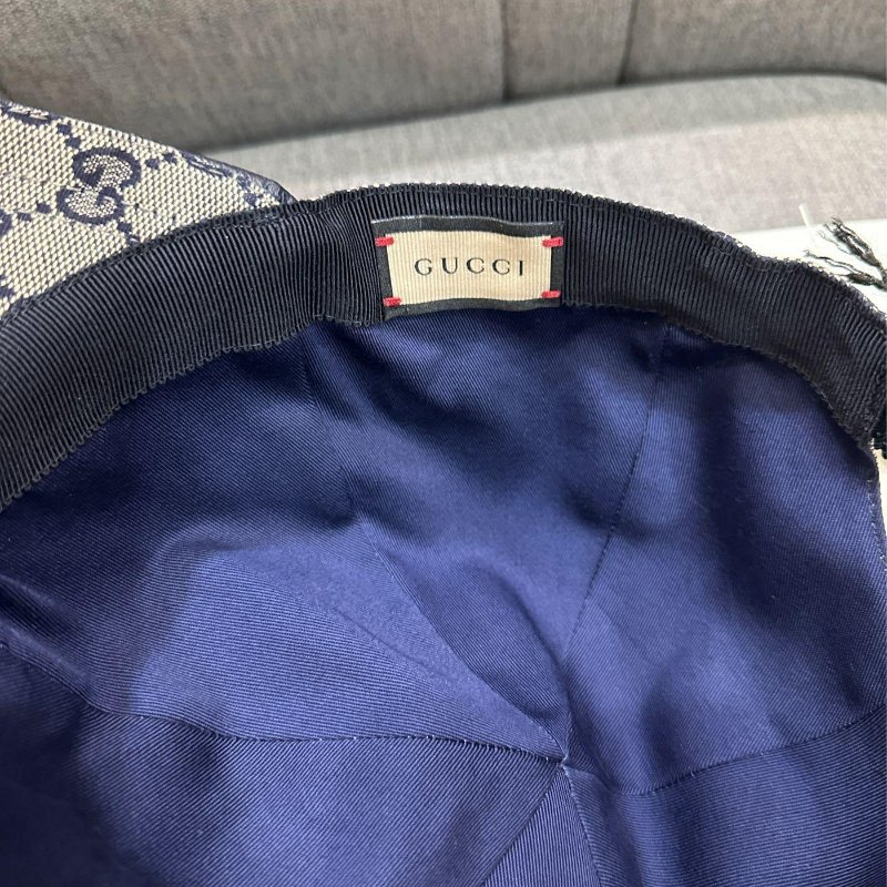 💎Han's house精品服飾💎GUCCI 滿版 老花 帽子 義大利製 男女共穿 現貨 原價17700-7