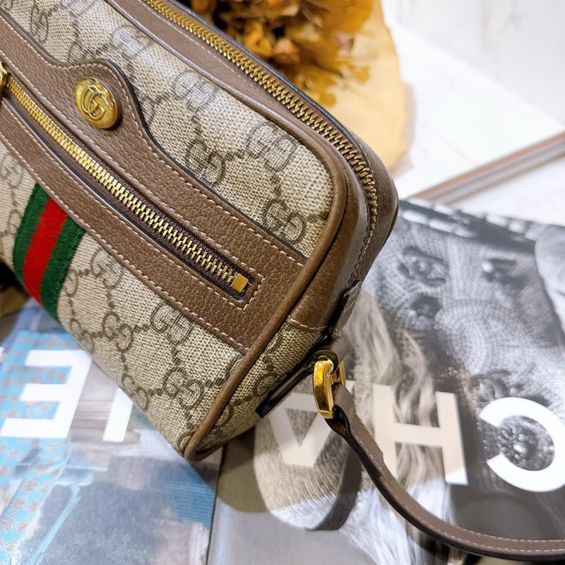 Gucci 復古老花Ophidia mini相機包-2