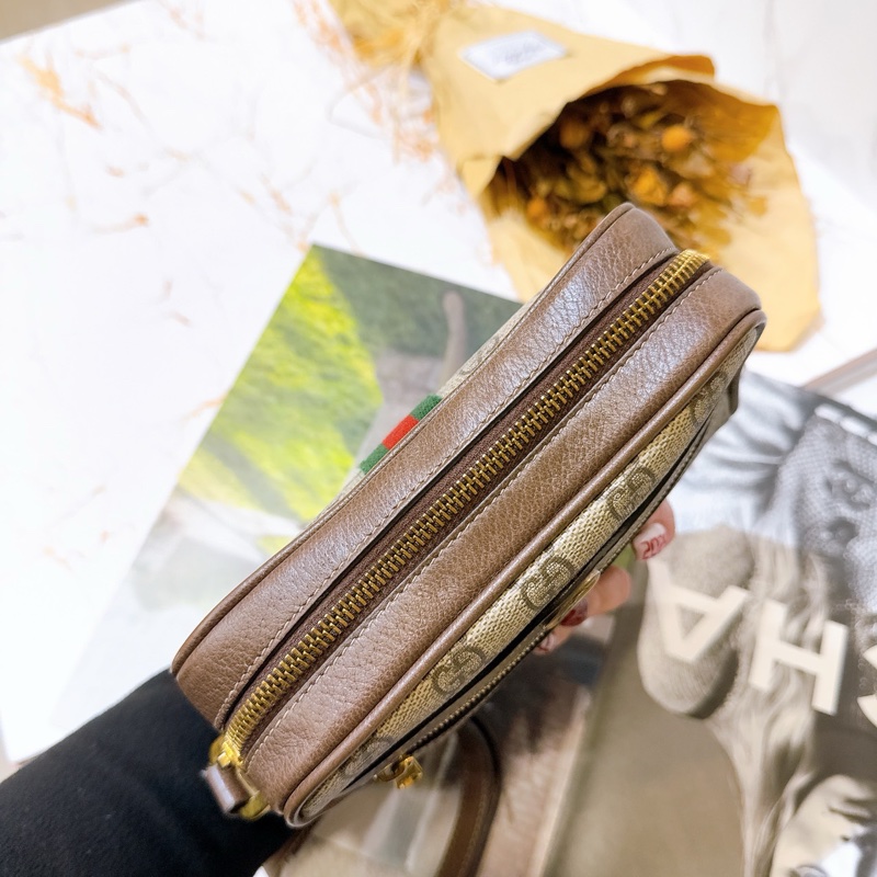 Gucci 復古老花Ophidia mini相機包-11