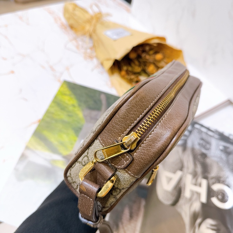 Gucci 復古老花Ophidia mini相機包-12