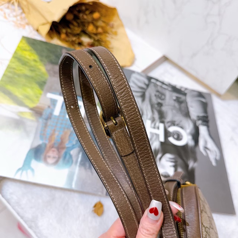 Gucci 復古老花Ophidia mini相機包-17