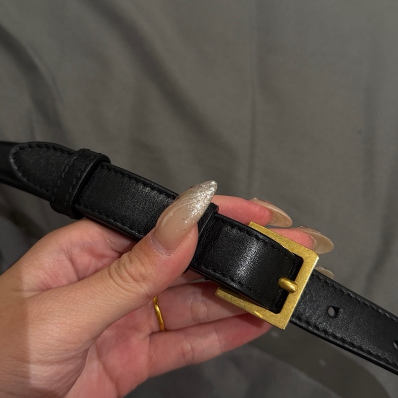 Saint Laurent 聖羅蘭黑金豆腐包-4