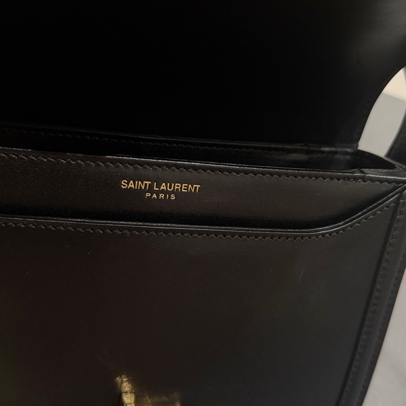 Saint Laurent 聖羅蘭黑金豆腐包-6