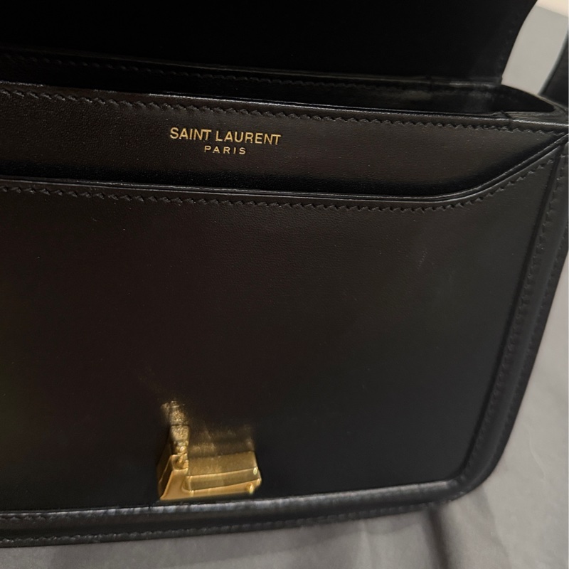 Saint Laurent 聖羅蘭黑金豆腐包-9