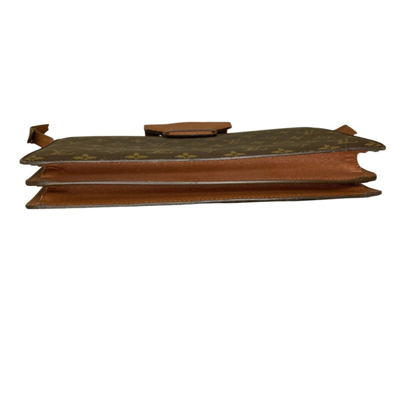 路易威登 (LOUIS VUITTON) Monogram Curcelles 肩背包 M51375 棕色 女士-3