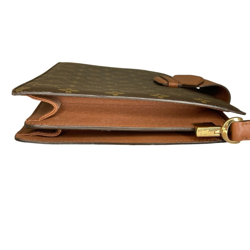 路易威登 (LOUIS VUITTON) Monogram Curcelles 肩背包 M51375 棕色 女士-4